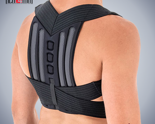 Mercase Posture Corrector with Adjustable Back Support for Men/Women LARGE  32-39